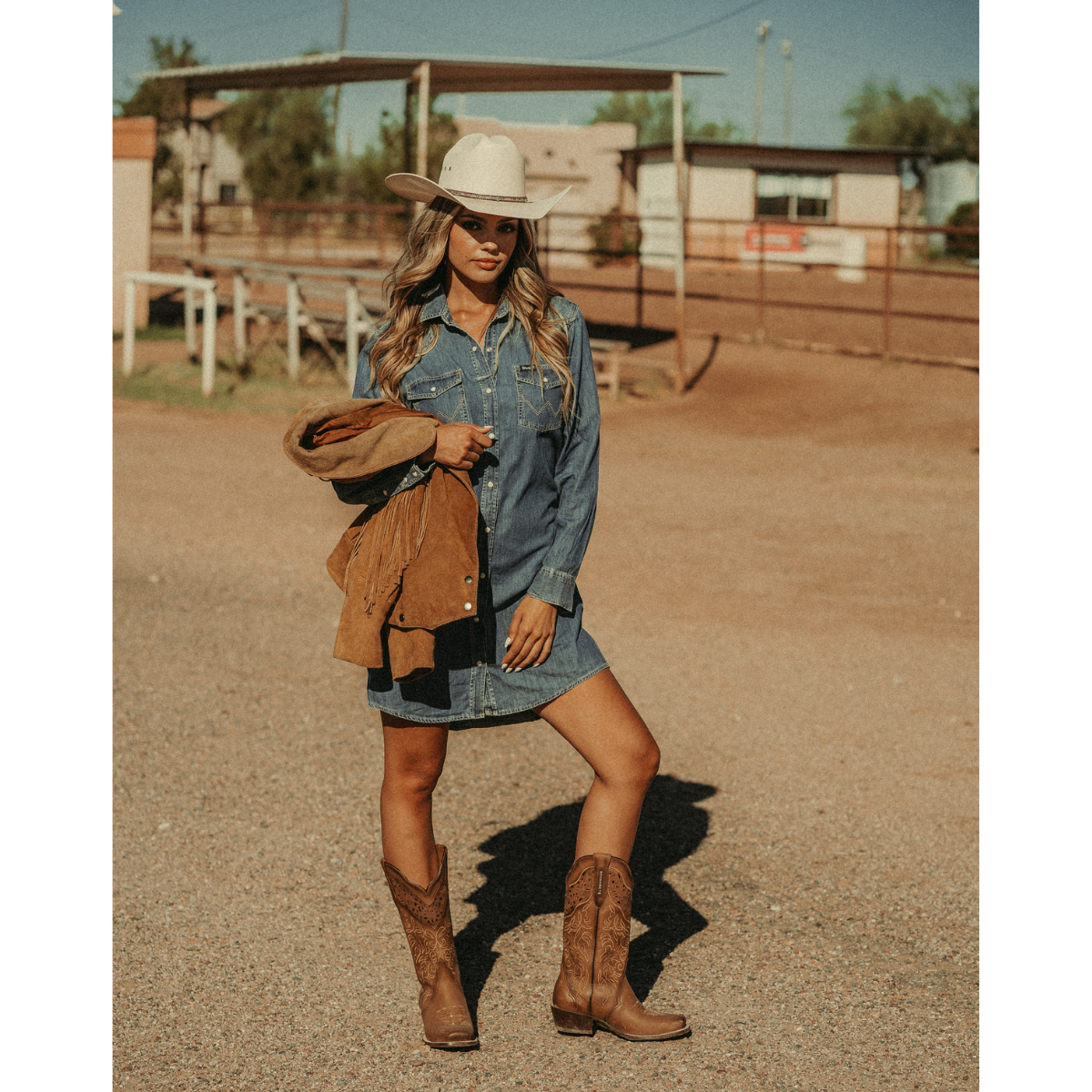 Women's Cowgirl Leather Boots with Heel And Embroidery Melissa CRAZY ROBLE HONEY / 6 / WELT FLEX Women's Cowgirl Leather Boots with Heel And Embroidery Melissa CRAZY ROBLE HONEY / 6 / WELT FLEX