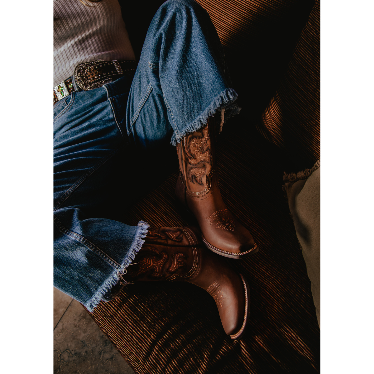 Square toe western boots hot sale