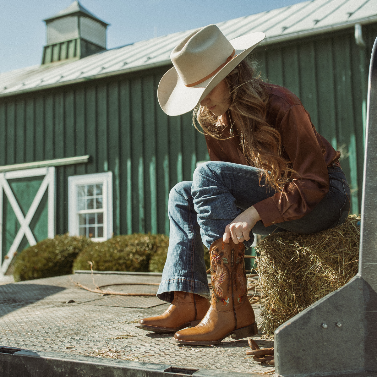 Women's Western Cowgirl Boots Hummingbird – riograndebootsusa