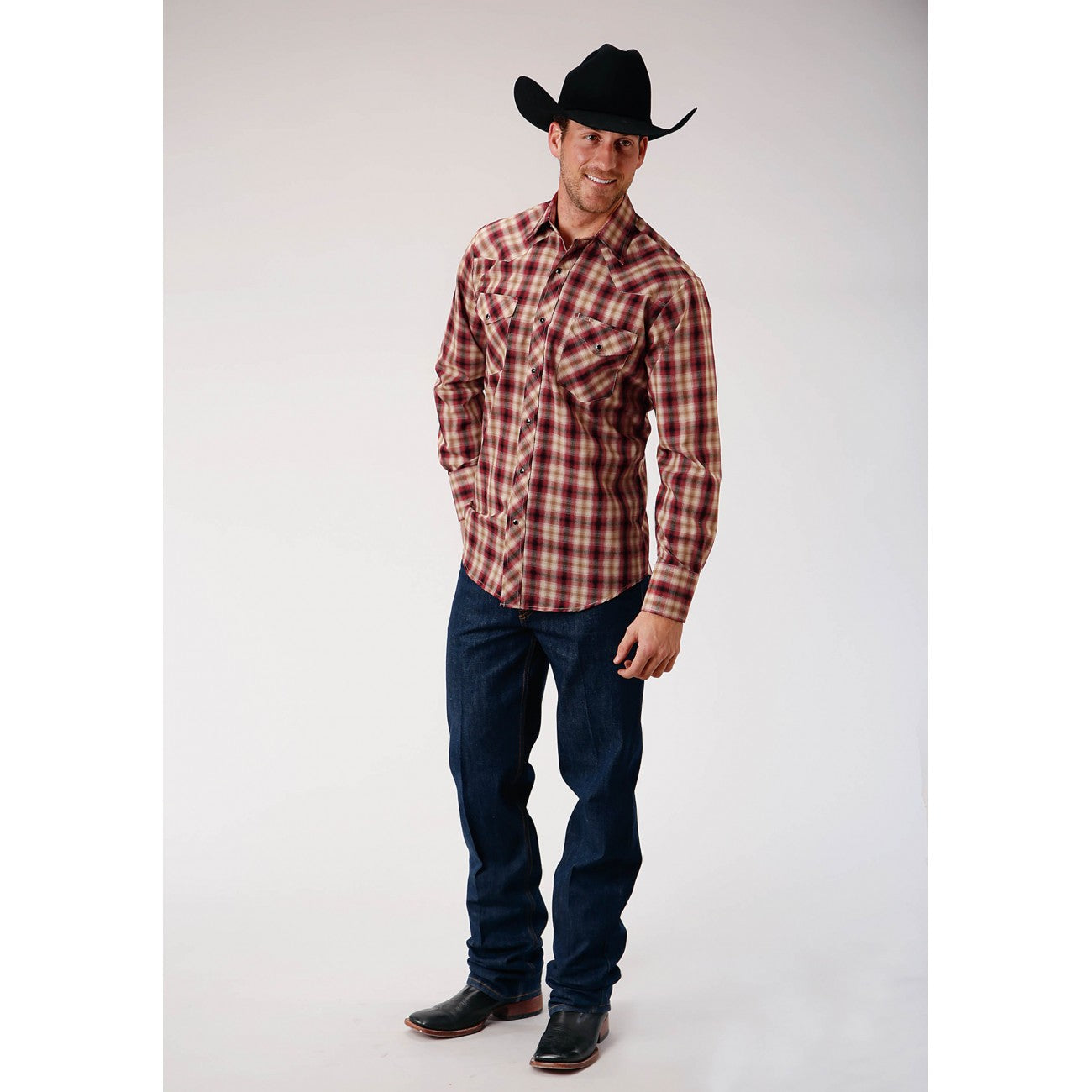 Camisa de best sale vaquero para hombre