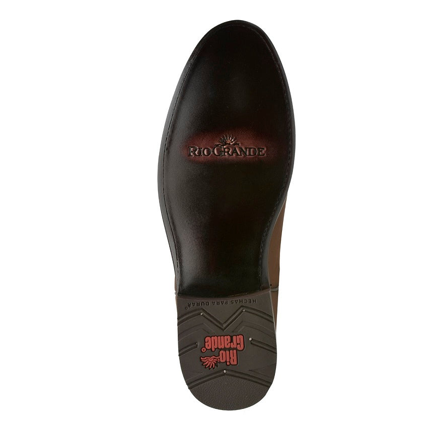 Leather sole outlet roper boots