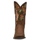 Women's Cowgirl Square Toe Boot with Hummingbird Embroidery