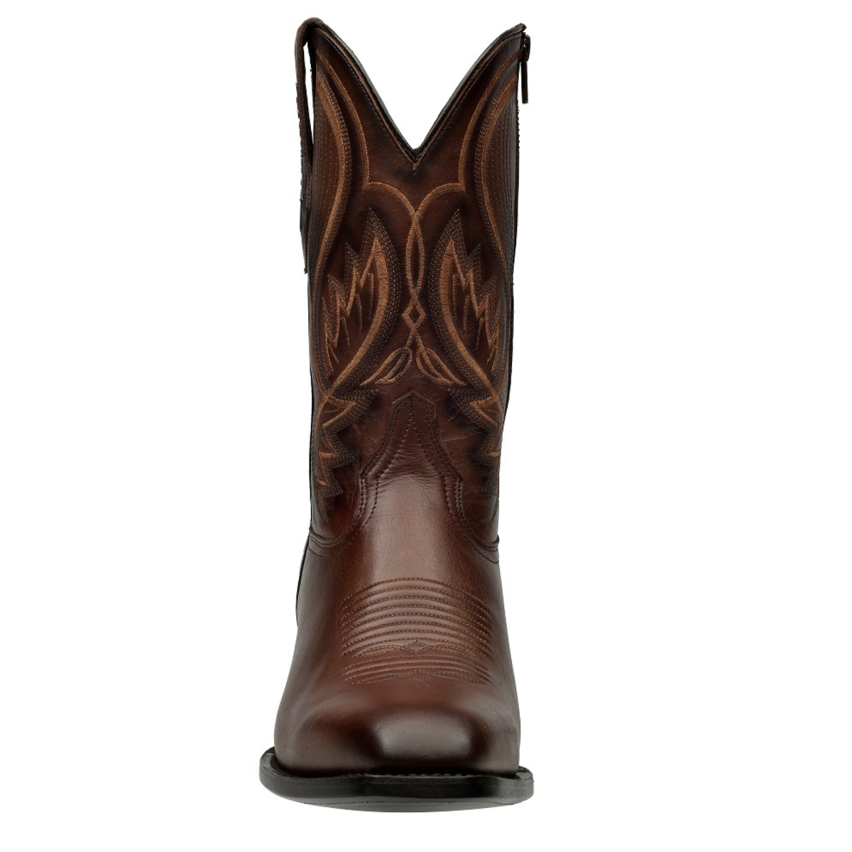 Rio Grande Men's Casual Oval Toe Cowboy Boots with Zipper